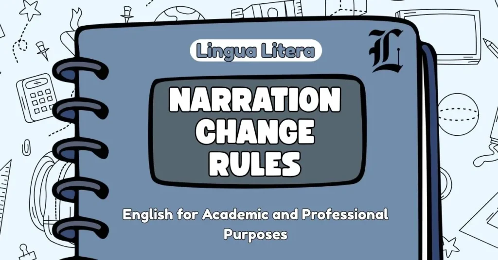 change of narration