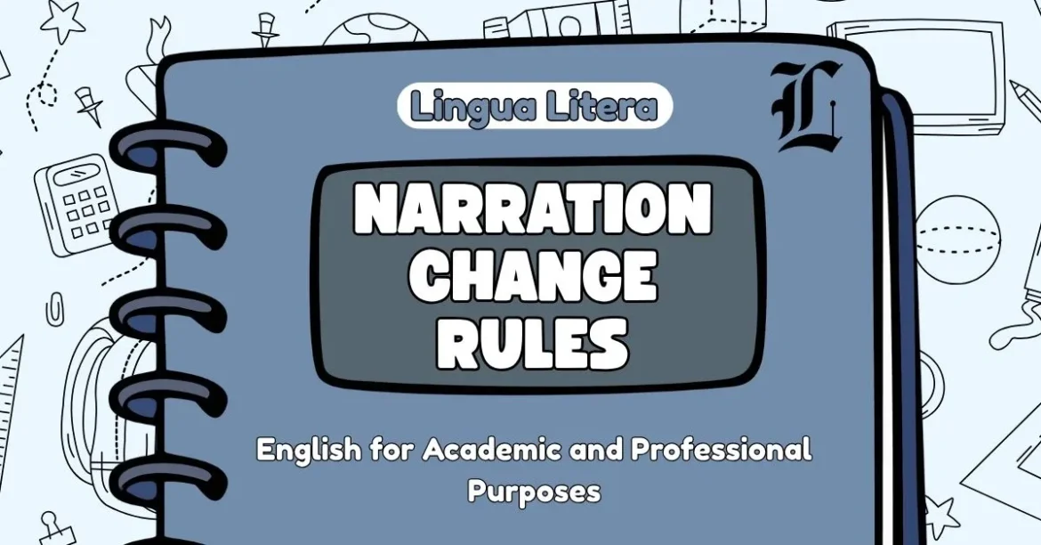 change of narration