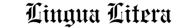 Lingua Litera