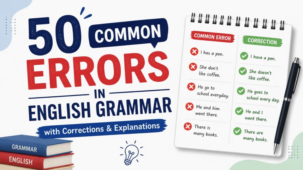 Lingua Litera Teaching errors in english grammar